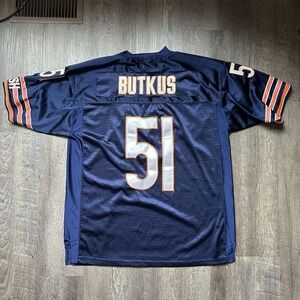 Mitchell & Ness 1970 Dick Butkus Chicago Bears Throwback Jersey – Size 52